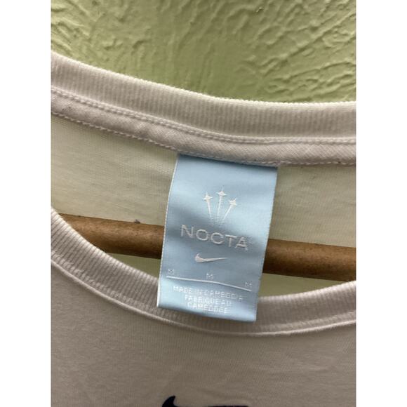 Nike Drake Nocta Men's White Tee CS Sz Medium - Picture 6 of 6